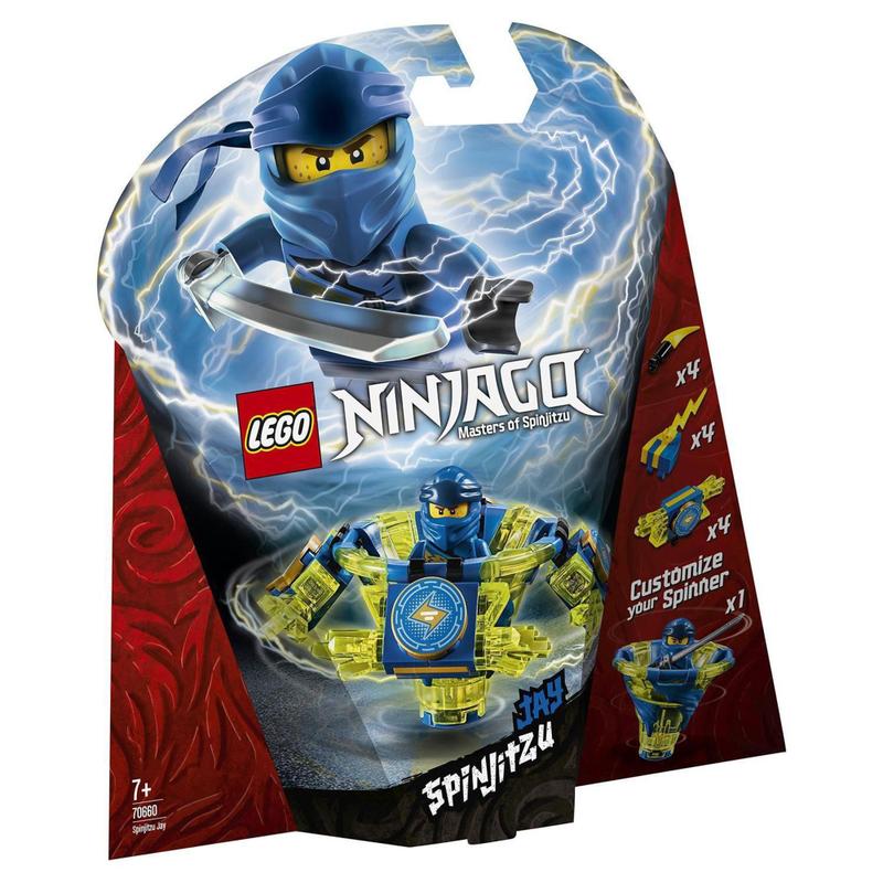 LEGO Ninjago - Masters Of Spinjitzu - Jay - 70660 - Brinquedos de